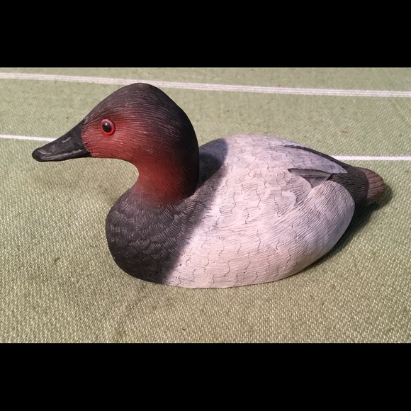 Vintage Canvasback Drake Duck’ by C. Parrish Signed dated 2/14/90. - Picture 6 of 7